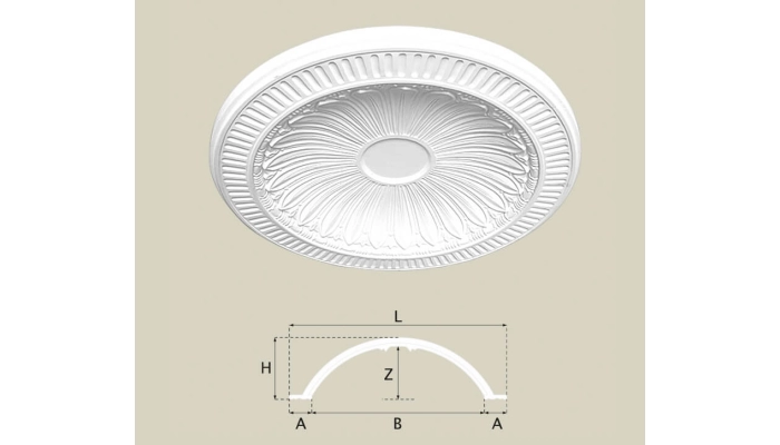 Rozeta sufitowa R02 - Creativa