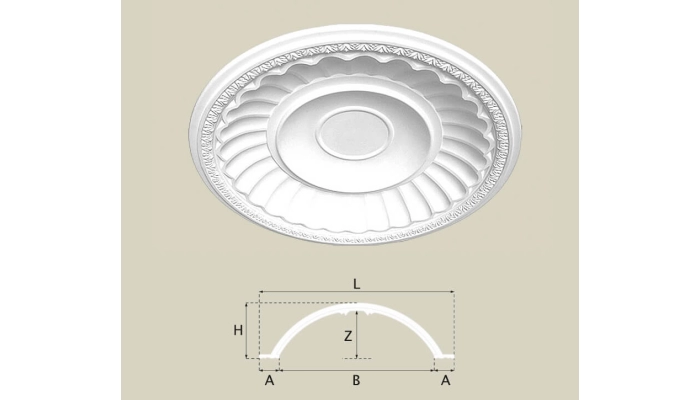 Rozeta sufitowa R04 - Creativa